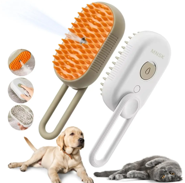 EasyGroomer™.   Electric Pet Massage Spray Brush